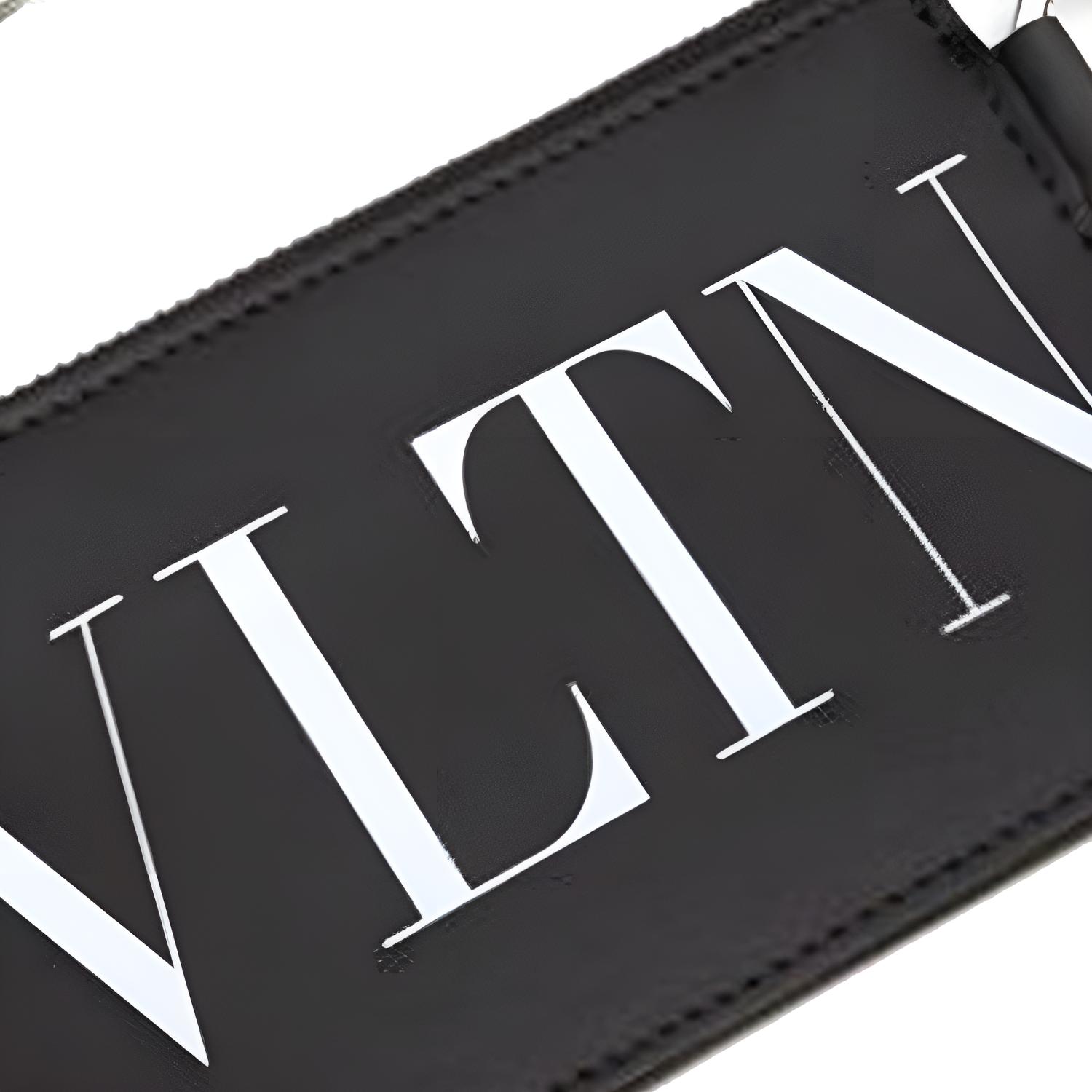 Кошелек Valentino VLTN (черный) — фото 5