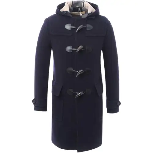 Burberry Coat Men's Marine Blue