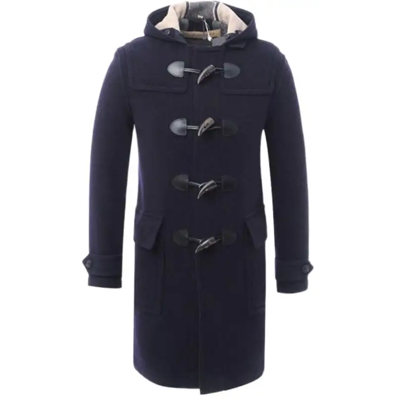 Burberry Coat Men's Marine Blue