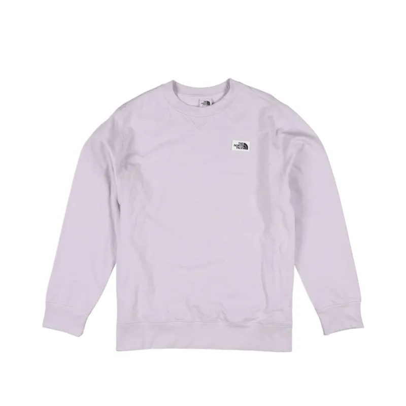 THE NORTH FACE T Shirts Women's Light Purple Crew Neck Moderate