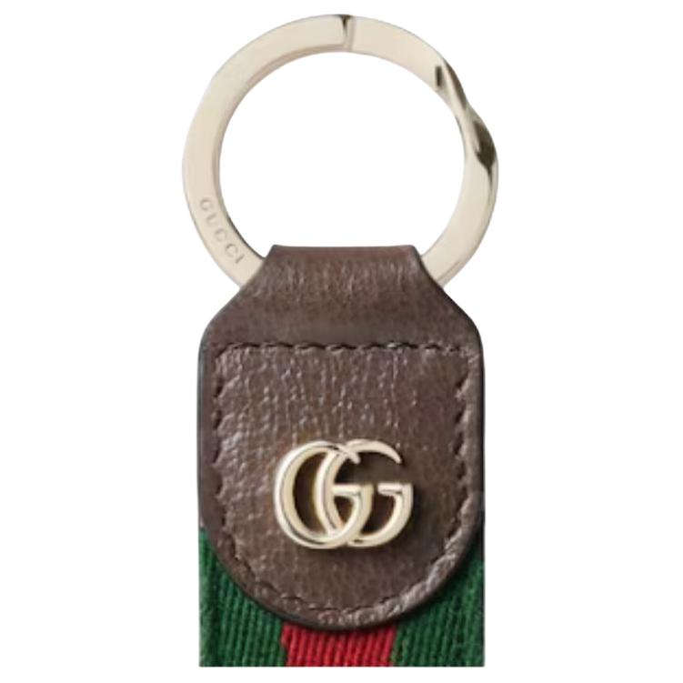 Женский брелок Gucci Ophidia (зелено-красный) — фото 4