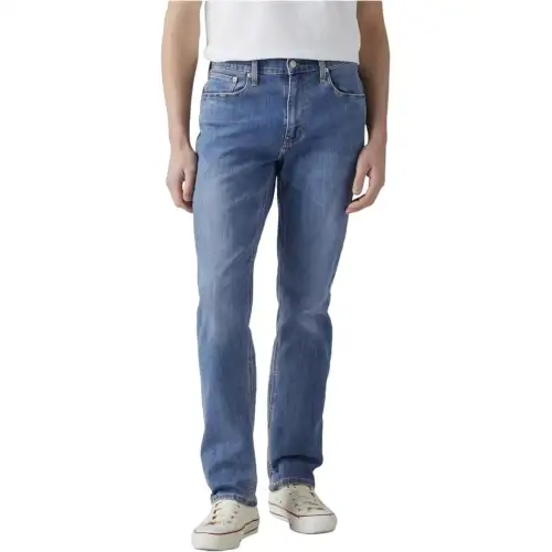 Levis Jeans Men's Blue Moderate Straight Fit Pants