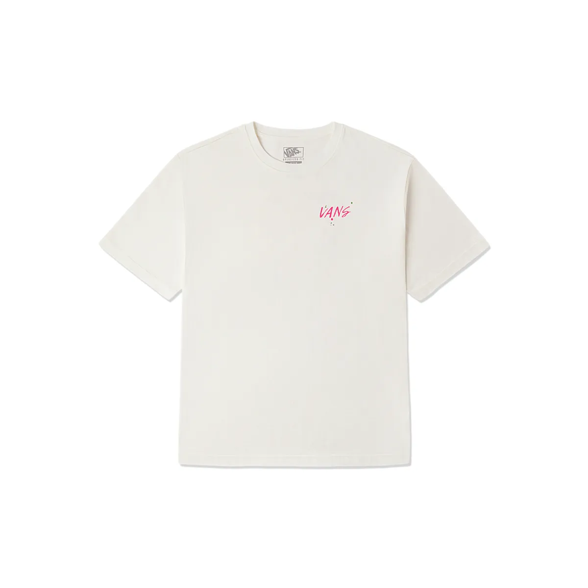 Vans Super Lowpro T Shirt Unisex Ecru