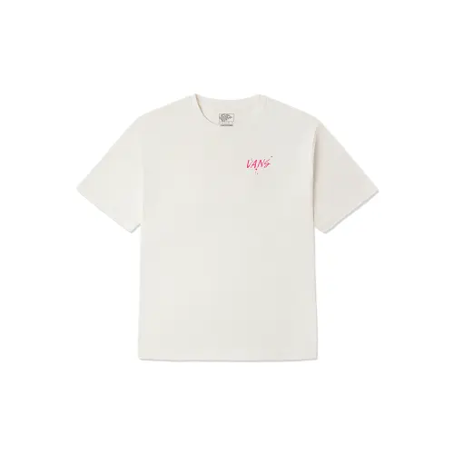 Vans Super Lowpro T Shirt Unisex Ecru