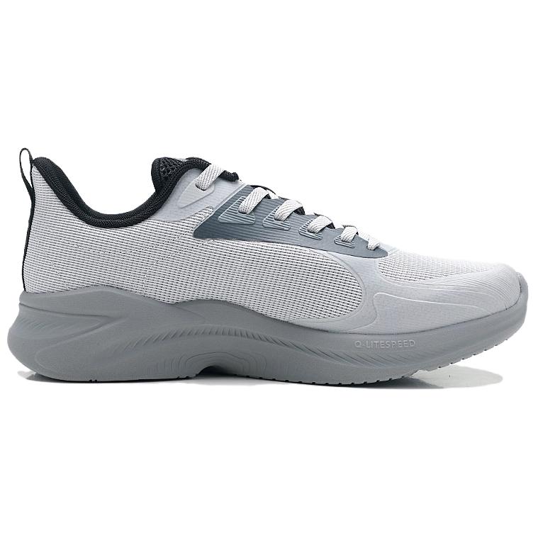 QIAODAN Running Shoes Men’s Low Top Gray