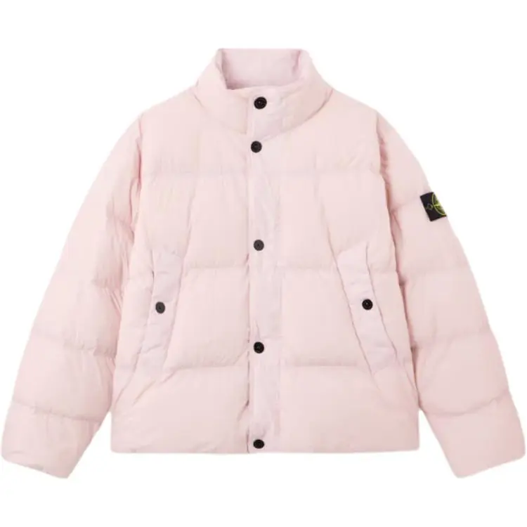 Stone Island logo-patch padded jacket
