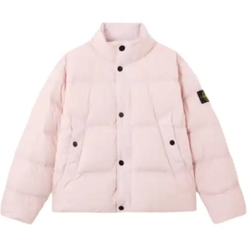 Stone Island logo-patch padded jacket