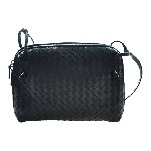 Bottega Veneta Sheepskin Crossbody Bag, Shoulder Bag Regular Women's Dark Blue