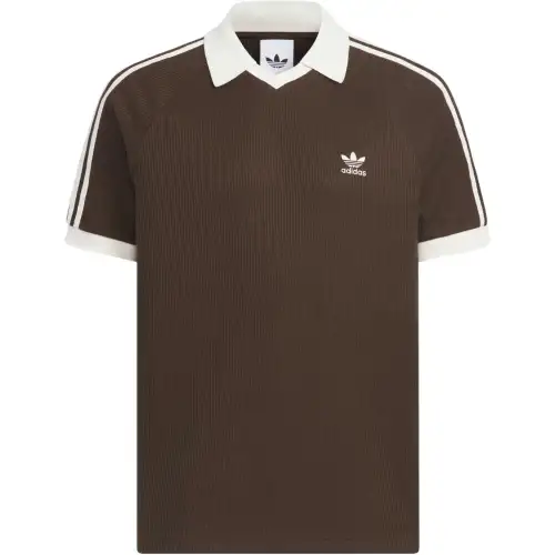 Adidas Originals Polo Shirt Unisex Dark Brown