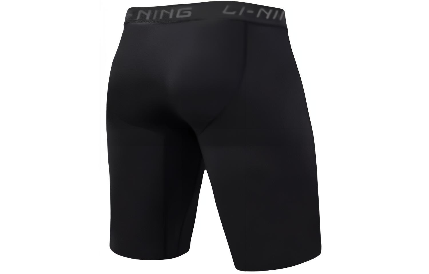 Li Ning Sports Shorts Men’s Trendy Black