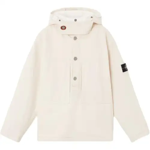 STONE ISLAND Logo Patch Hooded Anorak