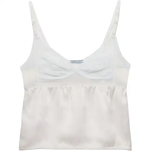 PRADA FW25 Camisole Women's White