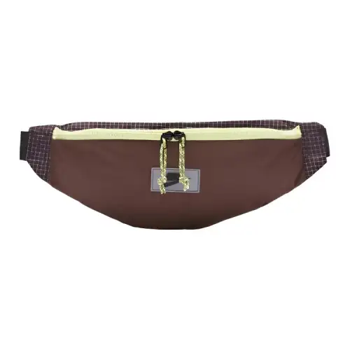 Nike Polyester Crossbody Bag, Fanny Pack Unisex Brown