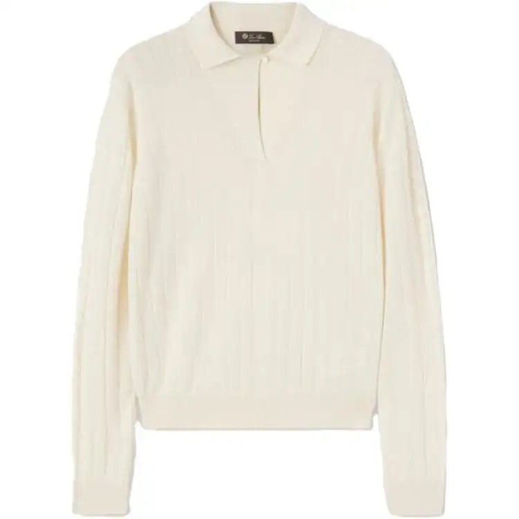 Loro Piana Porirua Polo Shirt Polo Shirt Women's Beige