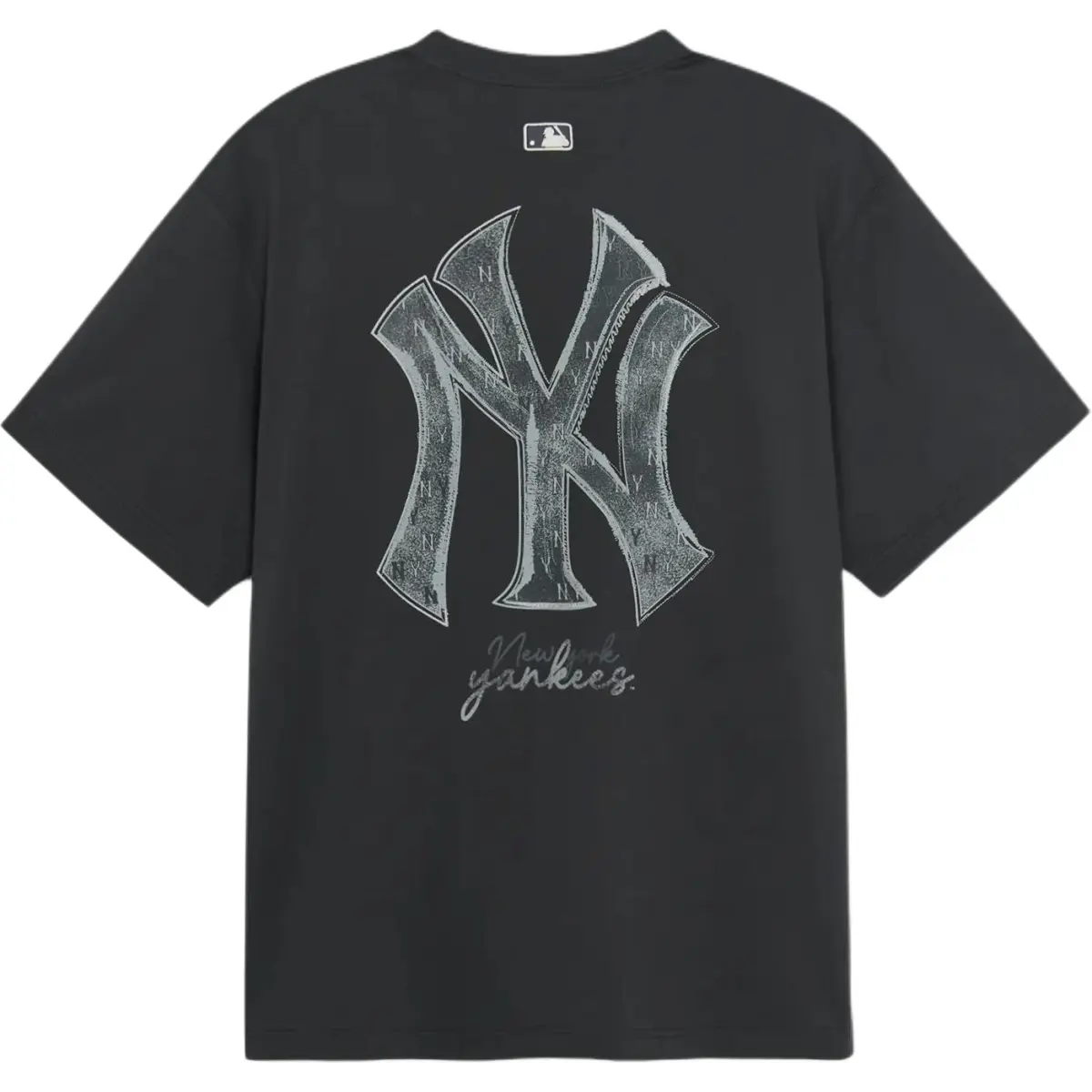 MLB T-Shirts Men's Black Crew Neck