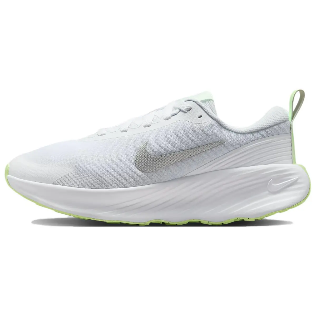 Nike Promina Abrasion Resistant Low top Casual Running Shoes Women's White Green