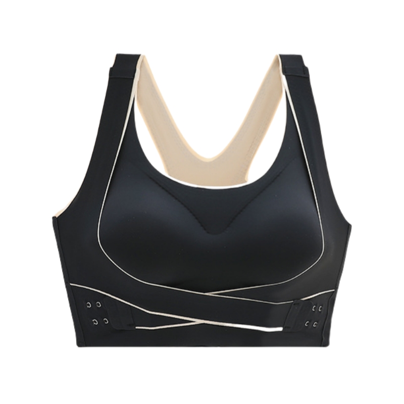 Sports bra, shockproof supporting underwear, yoga clothing, tank top, wireless bra, for running, beautiful back