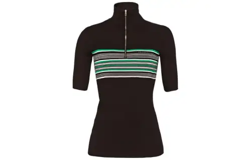 PRADA Crop Tops Women's Black Moderate
