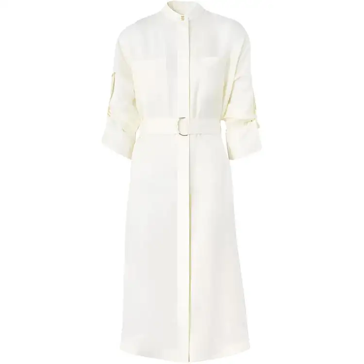 Burberry Short Sleeved Dress Women's Frost Lemon