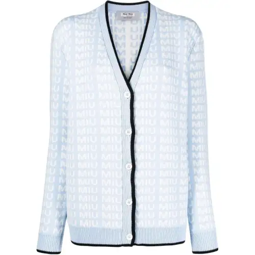 MIU MIU SS22 Knitwear Women's Blue
