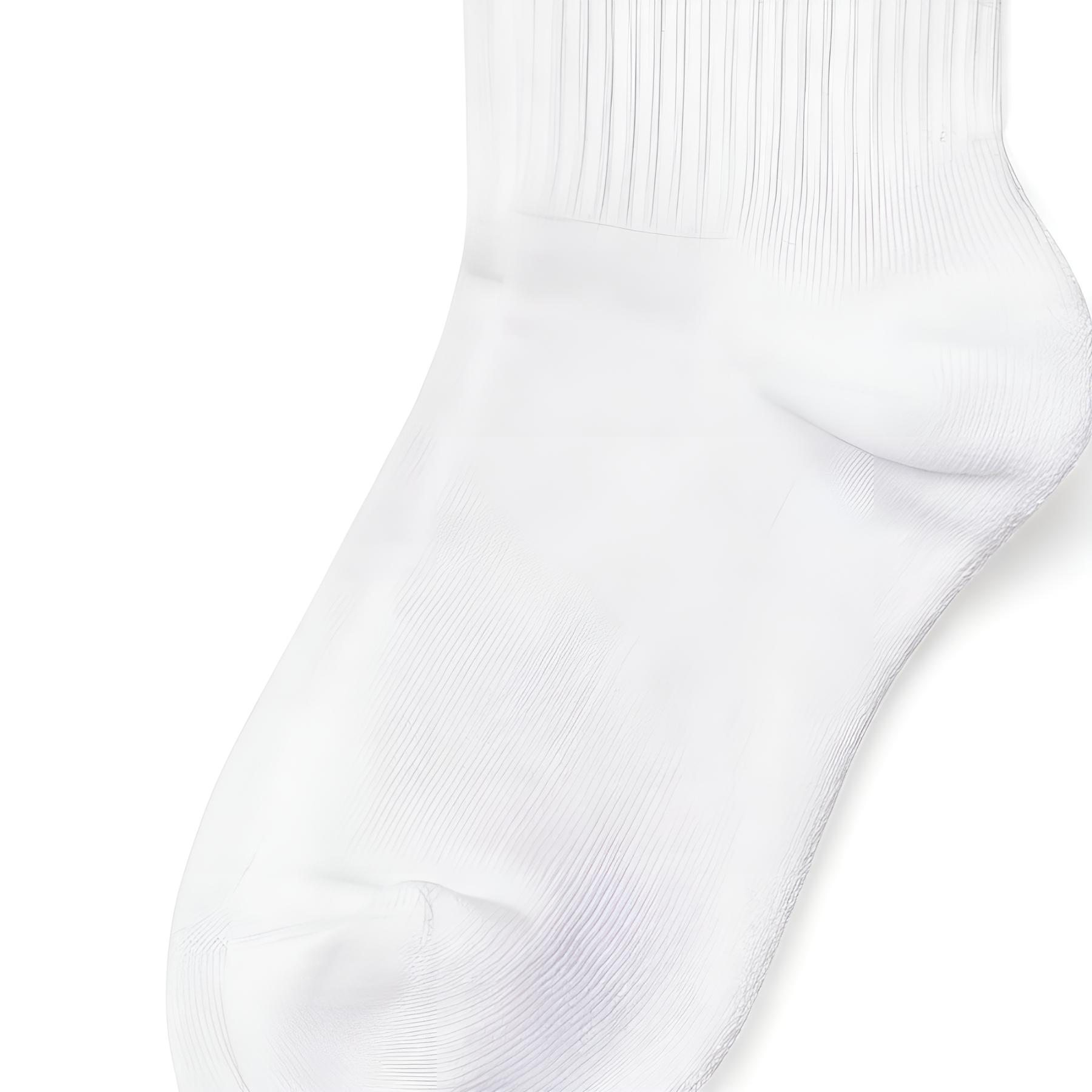 Balenciaga Bal.com Knee High Socks Men’s White