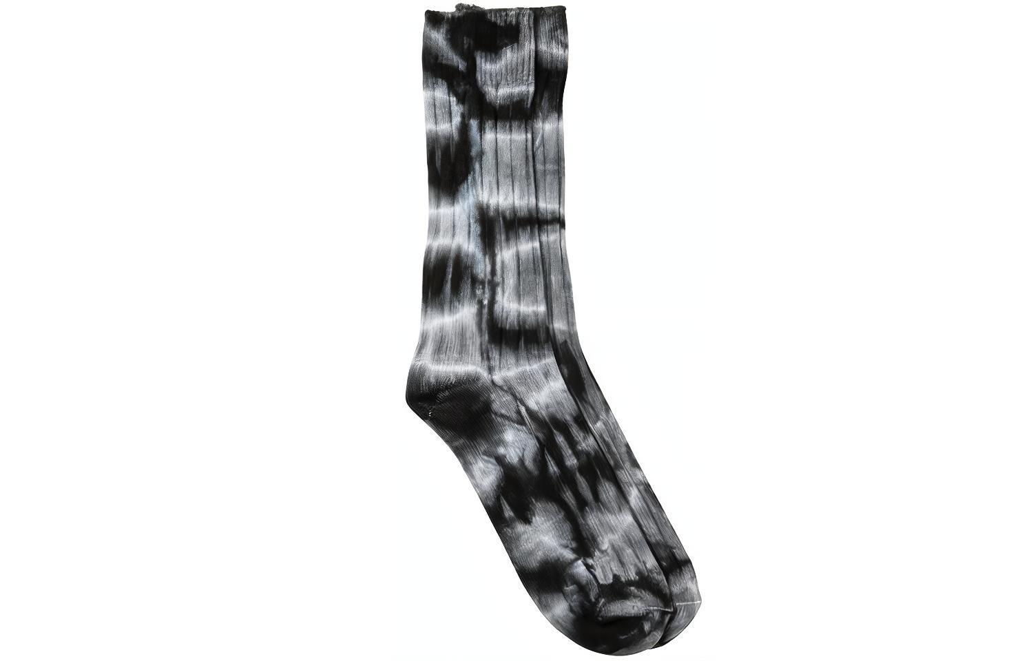 Stussy Dyed Ribbed Crew Socks Berry