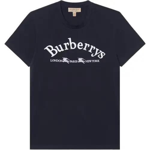 Burberry T Shirt Men's Marine Blue