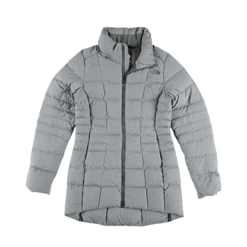 THE NORTH FACE Jackets Women's Gray Stand Collar Thickened Other