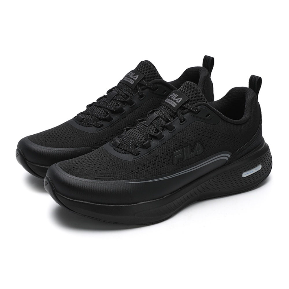 FILA BOA NUVOLE RUN 3+ Textile, Synthetic Leather Low top Running Shoes Men’s Black