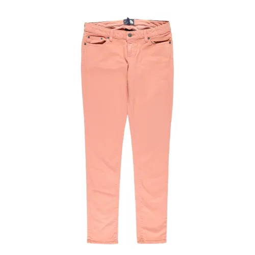 THE NORTH FACE Jeans Women's Orange Moderate Straight Fit Pants