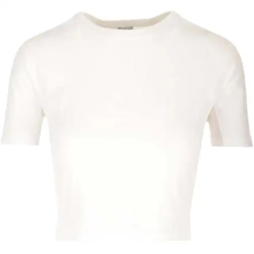 LOEWE T Shirts Women's White Crew Neck