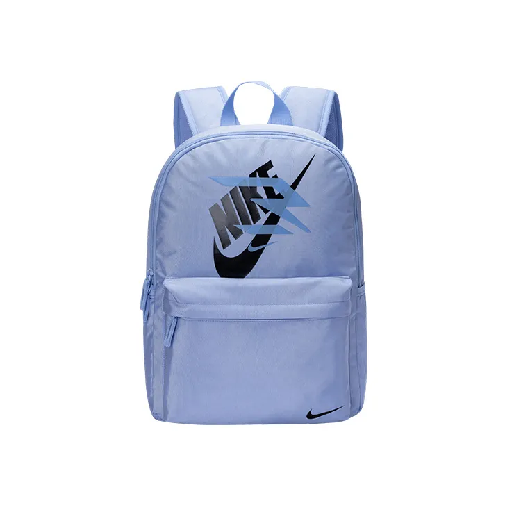 Nike Polyester Backpack Regular Unisex Tide Blue