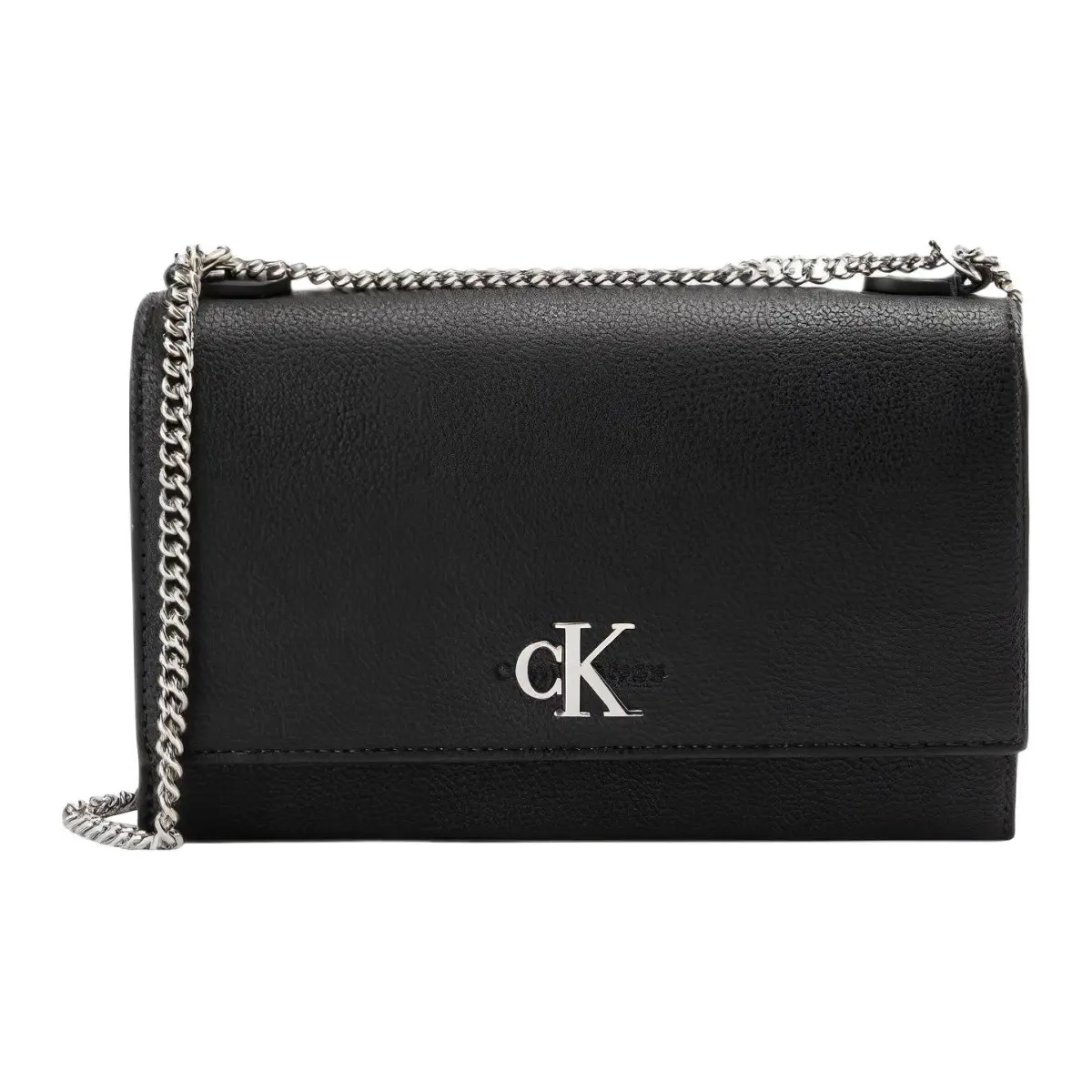 CALVIN KLEIN Pu Shoulder Bag, Crossbody Bag Women's Black