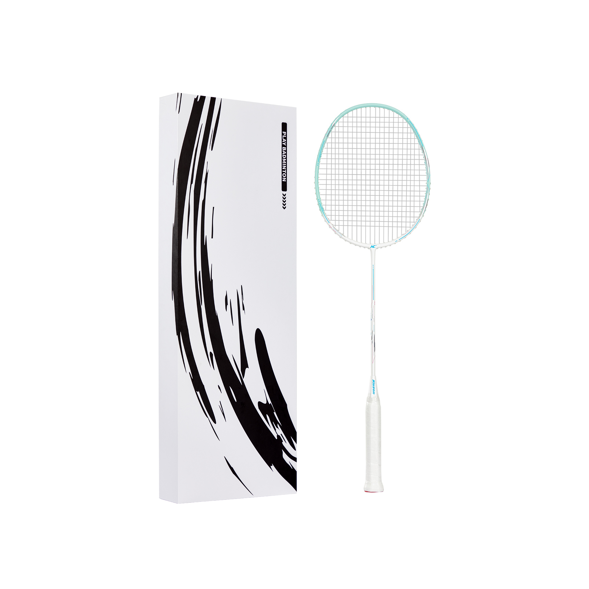 Li Ning x Kason Full Carbon Badminton Rackets Control Type All around Defense Entry level 675MM Unisex 4UG5 5UG6