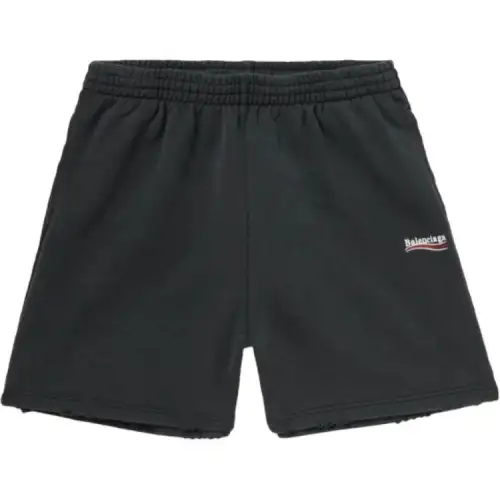 Balenciaga Logo embroidered Sweat Shorts