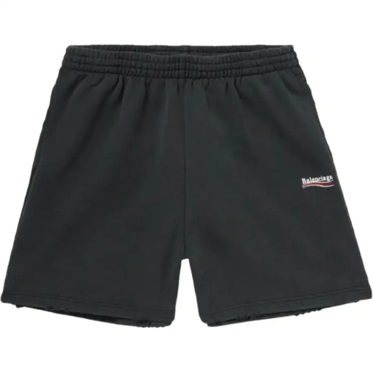 Balenciaga Logo embroidered Sweat Shorts