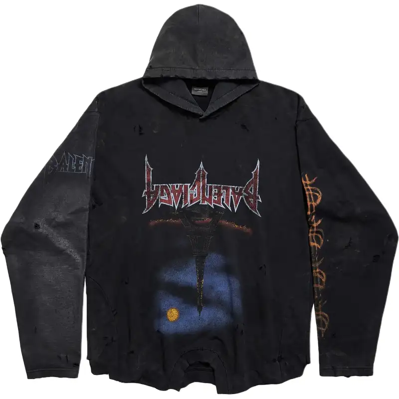 Balenciaga Sweatshirt Unisex Black