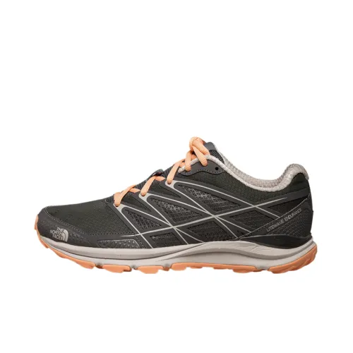 THE NORTH FACE Litewave Endurance Low top Running Shoes Women's Gray Orange