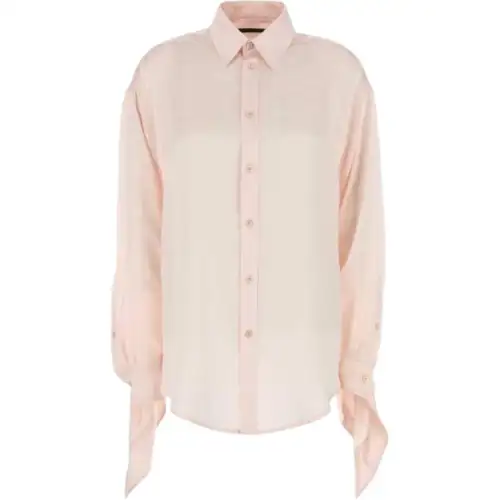 Balenciaga Knotted Cuff Blouse