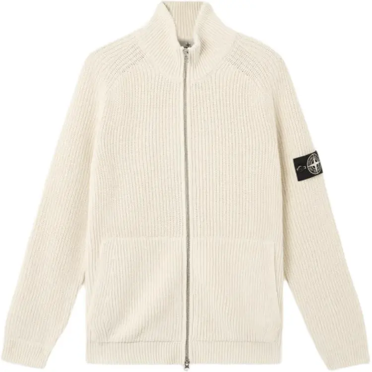 STONE ISLAND Logo Badge Cardigan