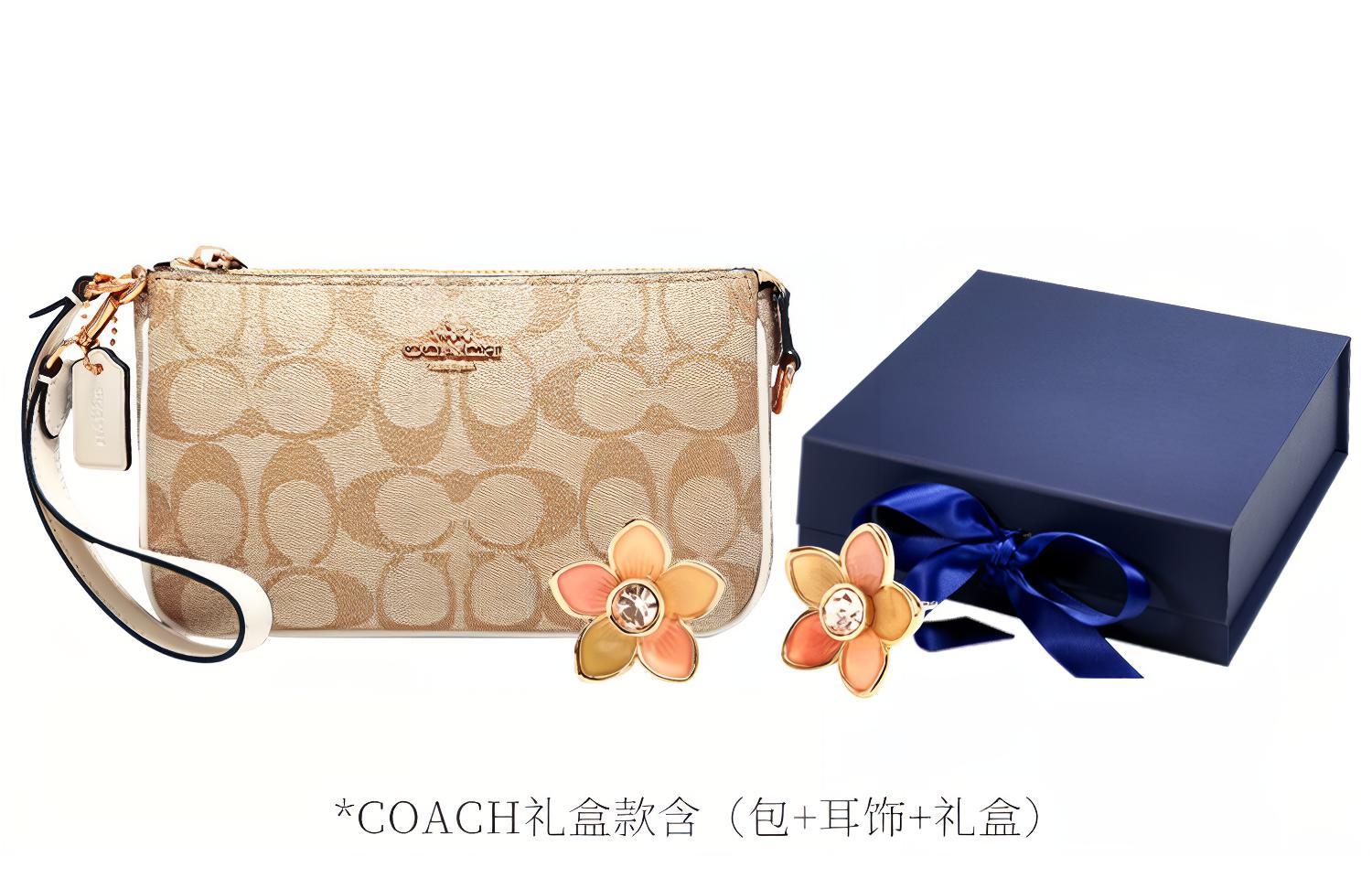 Женская сумка COACH Nolita 19 (бежево-каки) — фото 9