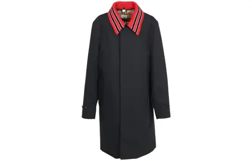 Burberry Coats Coat Men's Black