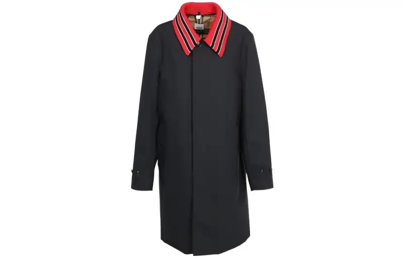 Burberry Coats Coat Men's Black