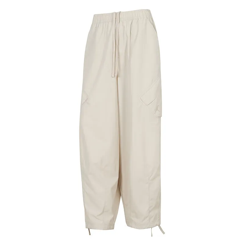 Nike Casual Pants Women's Ecru Moderate Straight Fit Pants