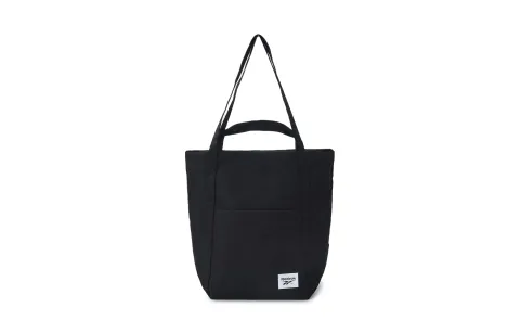 Reebok Fabric Tote Shopping Bag Shoulder Bag Handbag Unisex Light Purple/Black