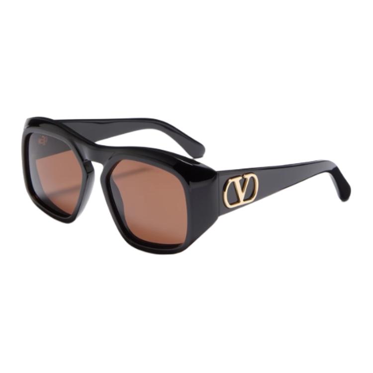 Солнцезащитные очки Valentino (черные)