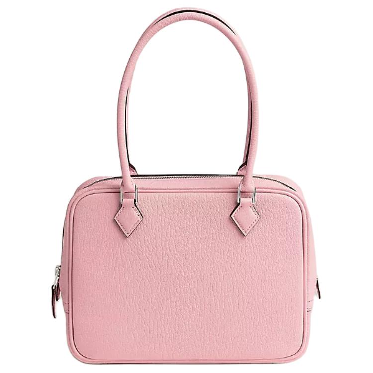 Женская сумка Hermes Plume 21 (нежно-розовая)