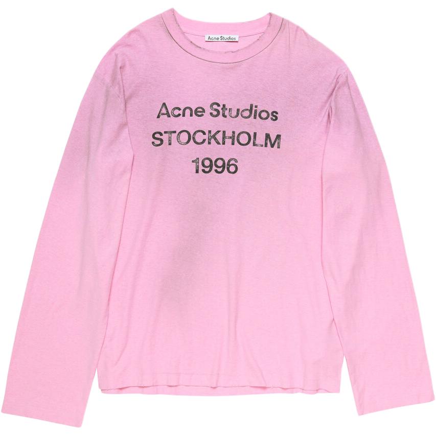 Футболка Acne Acne Studios 1996T (розовый)