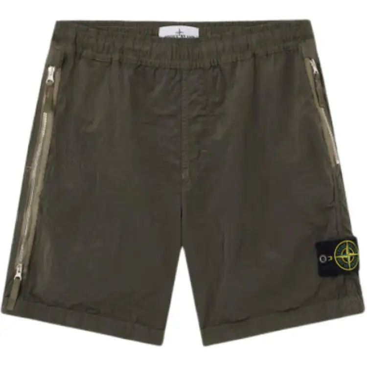 STONE ISLAND Casual Shorts Men's Army Green