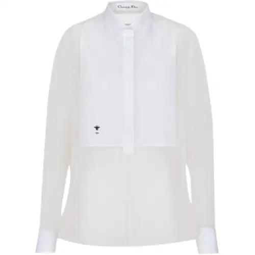 DIOR Quarterly New Products Shirts Women's White Square Collar Moderate Other